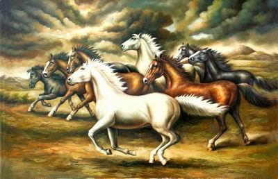 unknow artist Horses 051 oil painting image